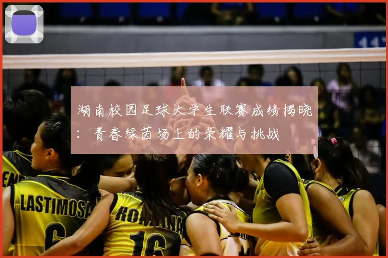 湖南校园足球大学生联赛成绩揭晓：青春绿茵场上的荣耀与挑战