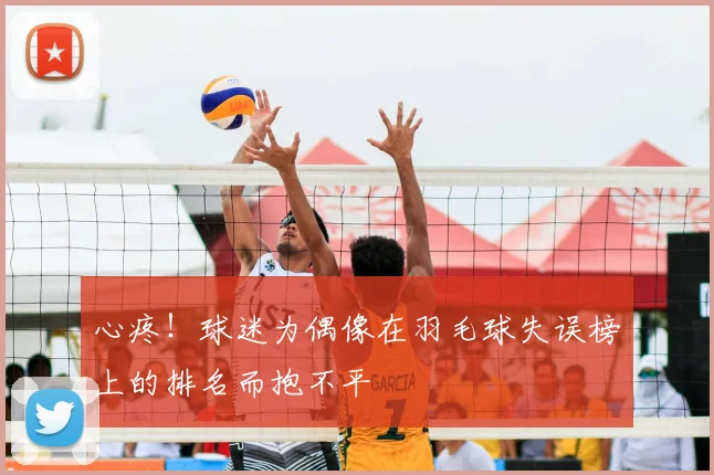 心疼！球迷为偶像在羽毛球失误榜上的排名而抱不平